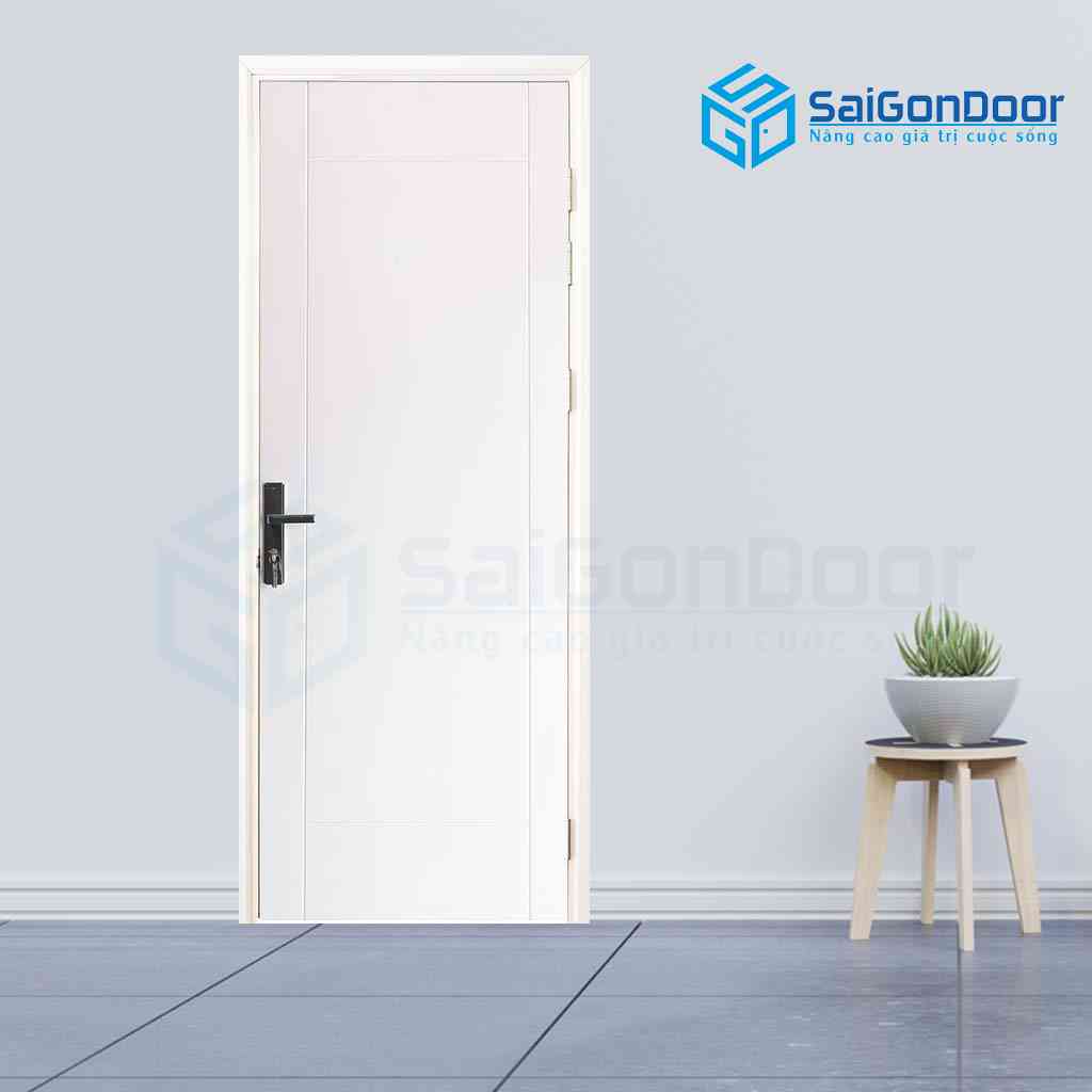 Một số mẫu cửa gỗ nhựa PVC đẹp chất lượng của SaiGonDoor
