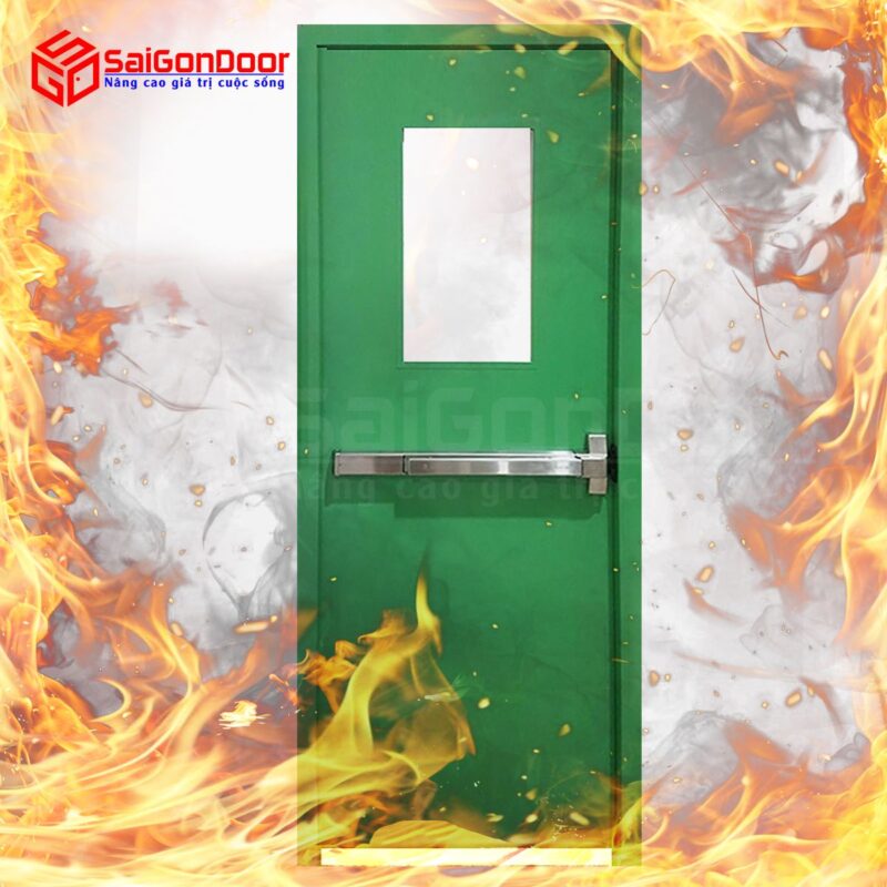 Phân loại tiêu chuẩn cửa thép chống cháy theo thời gian ngăn cháy