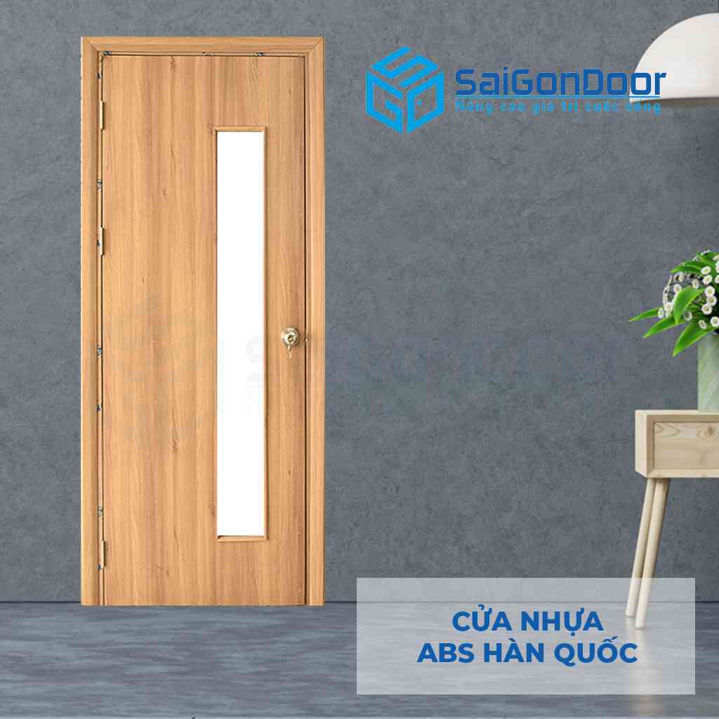 Các mẫu cửa nhựa giả gỗ ABS chỉ nên dùng làm cửa nhà vệ sinh, cửa thông phòng