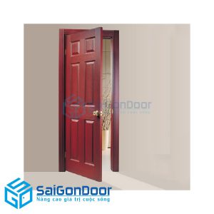 Cửa gỗ HDF Veneer 6A-SAPELE.