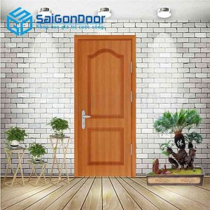 Cửa Nhựa Gỗ Composite 2A xoan dao 1