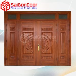 Cửa Thép Vân Gỗ SGD-KM.TVG-4C.22