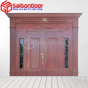 Cửa Thép Vân Gỗ SGD-KM.TVG-4C.24
