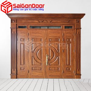Cửa Thép Vân Gỗ SGD-KM.TVG-4C.31